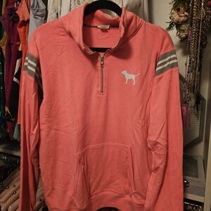 Victoria's Secret Pink Quarter-Zip Sweatshirt